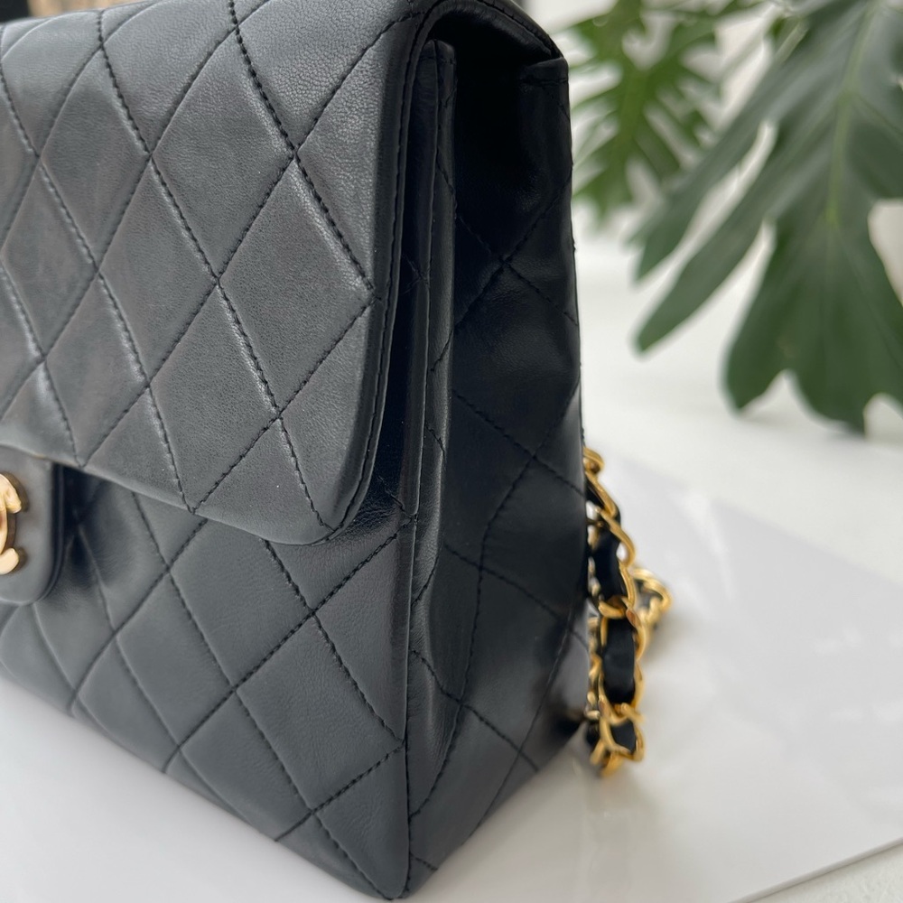 Chanel Vintage Mini Square 24k Ghw - Picture 3 of 8